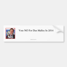 Down  malloy bumper stickers