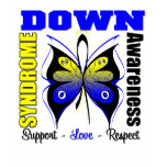 Down Syndrome Awareness Butterfly t-shirts