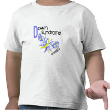 Down Syndrome BUTTERFLY 3.1 Tees
