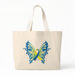 Down Syndrome Butterfly Ribbon Bags