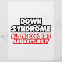 Down Syndrome...Cool Kids Custom Flyer