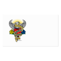 Down Syndrome Dagger Business Card