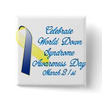 Down Syndrome Day Buttons