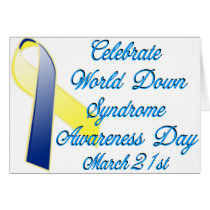Down Syndrome Day Card