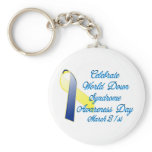 Down Syndrome Day Key Chain