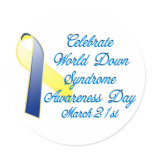 Down Syndrome Day Stickers