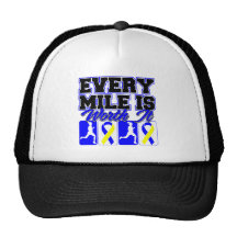 Down Syndrome Every Mile is Worth It Mesh Hat
