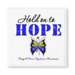 Down Syndrome Hold On To Hope magnets