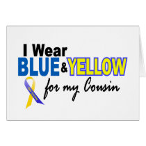 Down Syndrome I Wear Blue & Yellow For My Cousin 2