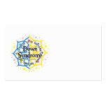 Down Syndrome Lotus Business Card Template