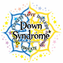 Down Syndrome Lotus Acrylic Cut Out