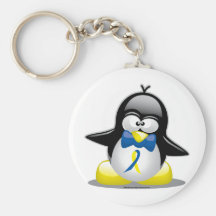 Down Syndrome Penguin Keychains