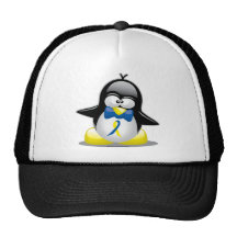 Down Syndrome Penguin Trucker Hat
