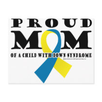 Down Syndrome Proud m Postcard