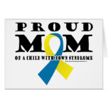 Down Syndrome Proud Mom Greeting Cards