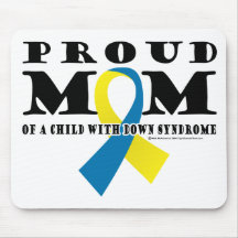 Down Syndrome Proud Mom Mouse Mats
