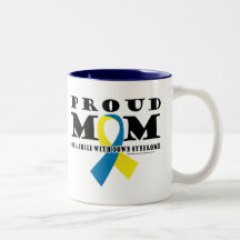 Down Syndrome Proud Mom Mugs
