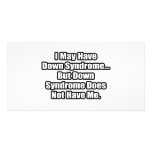 Down Syndrome Quote photo cards