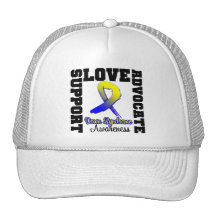 Down Syndrome Support Advocate Love Mesh Hats