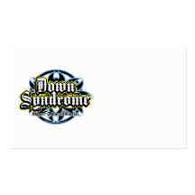 Down Syndrome Tribal Business Card Template