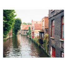 Down the Canal, 11 x 14 Print Photo Print