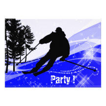 Downhill on the Ski Slope Announcements
