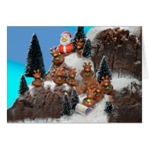 Downhill Thrills! Greeting Card
