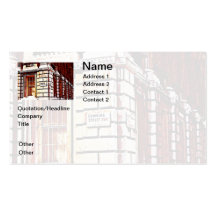 Downing Street Sign Business Cards
