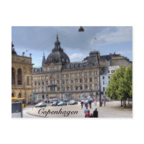 Downtown Copenhagen Post Card