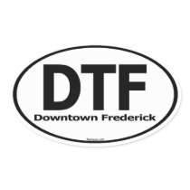 Downtown Frederick Decal Sticker