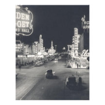 Downtown Las Vegas Retro Letterhead Design