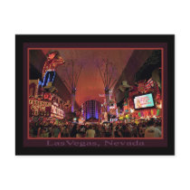 Downtown LasVegas Post Card