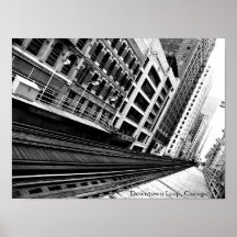 Downtown Loop, Chicago Posters