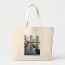 Downtown Los Angeles California By Bernadette Seba Tote Bags