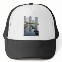 Downtown Los Angeles California By Bernadette Seba Mesh Hats