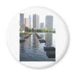 Downtown Los Angeles California By Bernadette Seba Magnets