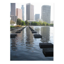Downtown Los Angeles California By Bernadette Seba Post Card