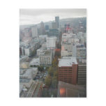 Downtown Portland Oregon Aerial View Postcard