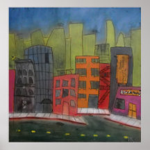 Downtown Poster
