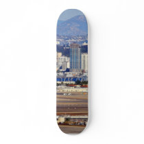 Downtown San Diego Seen From The Cabrio Monument Skateboard Deck