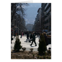 Downtown Skopje 1 Card