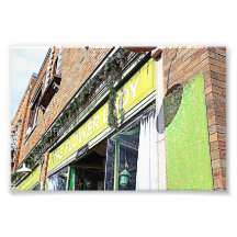 Downtown Wauwatosa WI - The Flower Lady Shop Photo Print