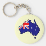 Downunder Day Key Chain