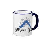 Downward Facing Dog Iyengar Yoga Coffee Mug