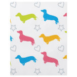 Doxie Colourful Hearts and Stars flyers