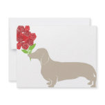 Doxie Delivers 12 Red Roses - Valentines Day!!!! Custom Announcement