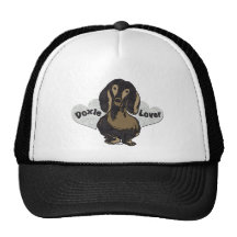 Doxie Lover (ricepaper hearts) Trucker Hat