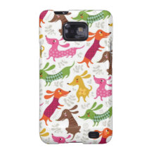 Doxie Pattern Galaxy SII Covers