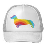 Doxie Rainbow Connection Trucker Hat