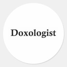 Doxologist Stickers